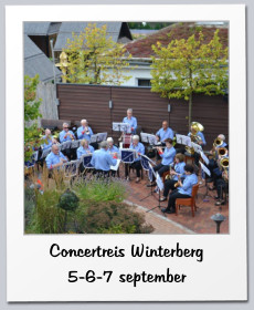 Concertreis Winterberg 5-6-7 september