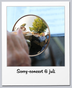 Sorry-concert 6 juli